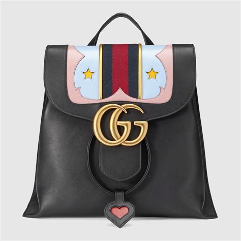 gucci bag box marmot flower new|gg marmont leather backpack.